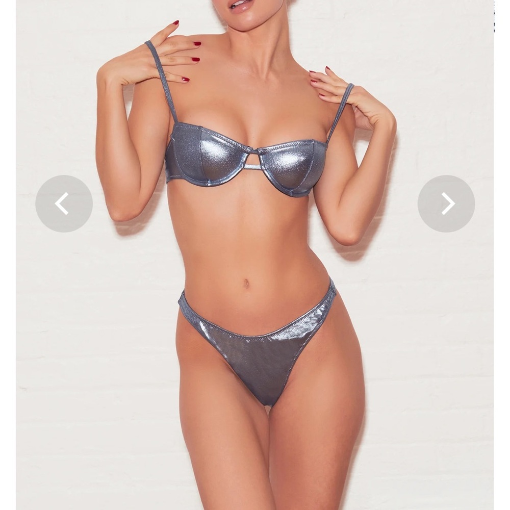 Fleur Du Mal Disco Ice bikini bottoms